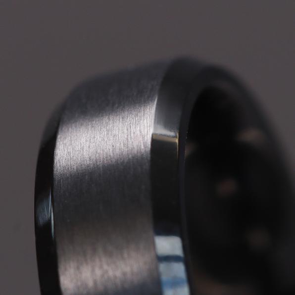 Black Zirconium Wedding Rings