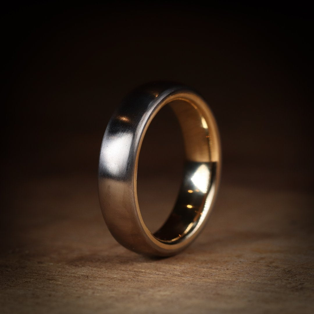 Two Tone Wedding Rings – Flinn And Steel