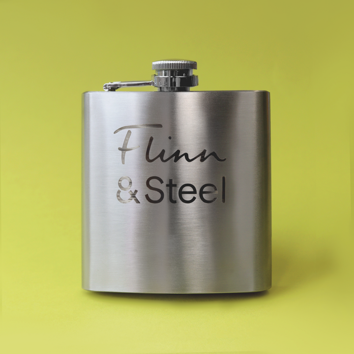 Reyt Good Gifts | Flinn & Steel Stainless Steel 6oz Hipflask